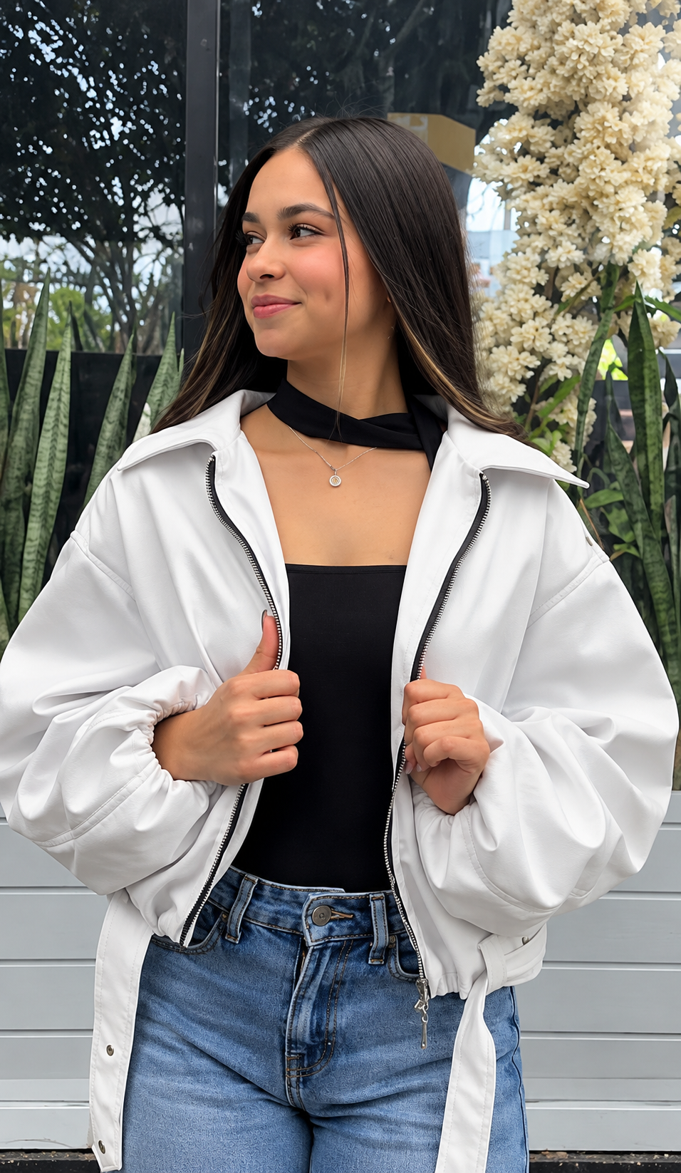 Chaqueta En cuero Tex - Puños Recogidos - Imagen 3