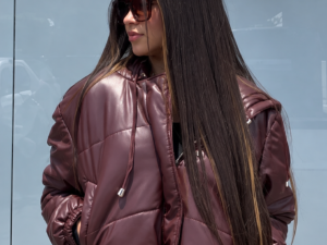 Chaqueta En Cuero Tex - Capota