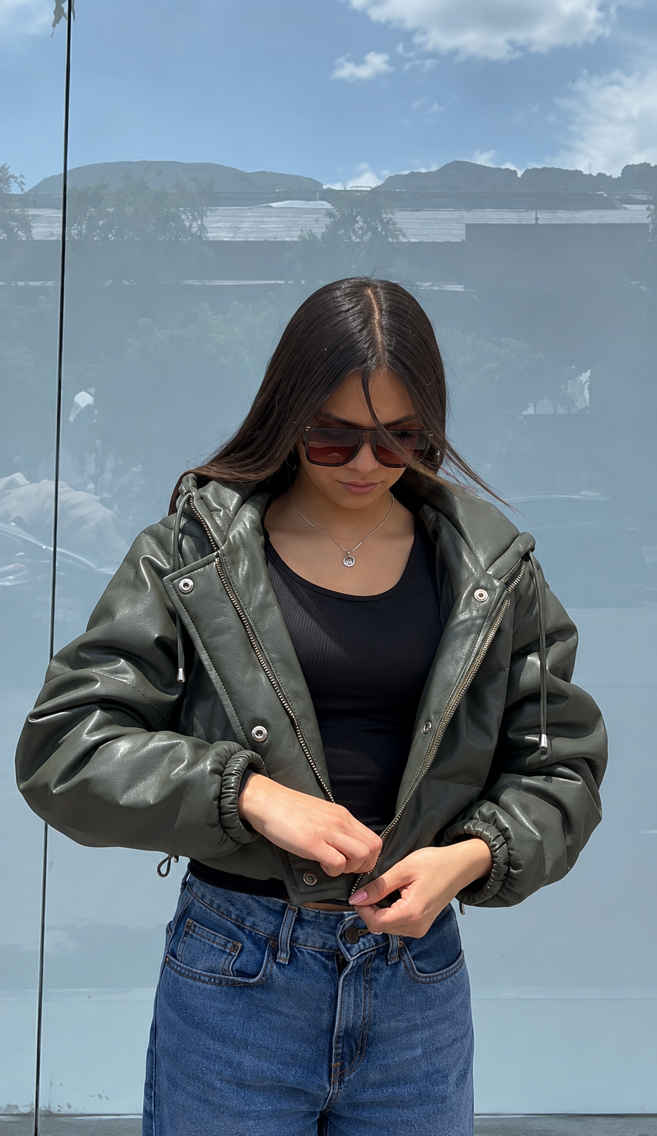 Chaqueta En Cuero Tex - Capota - Imagen 6