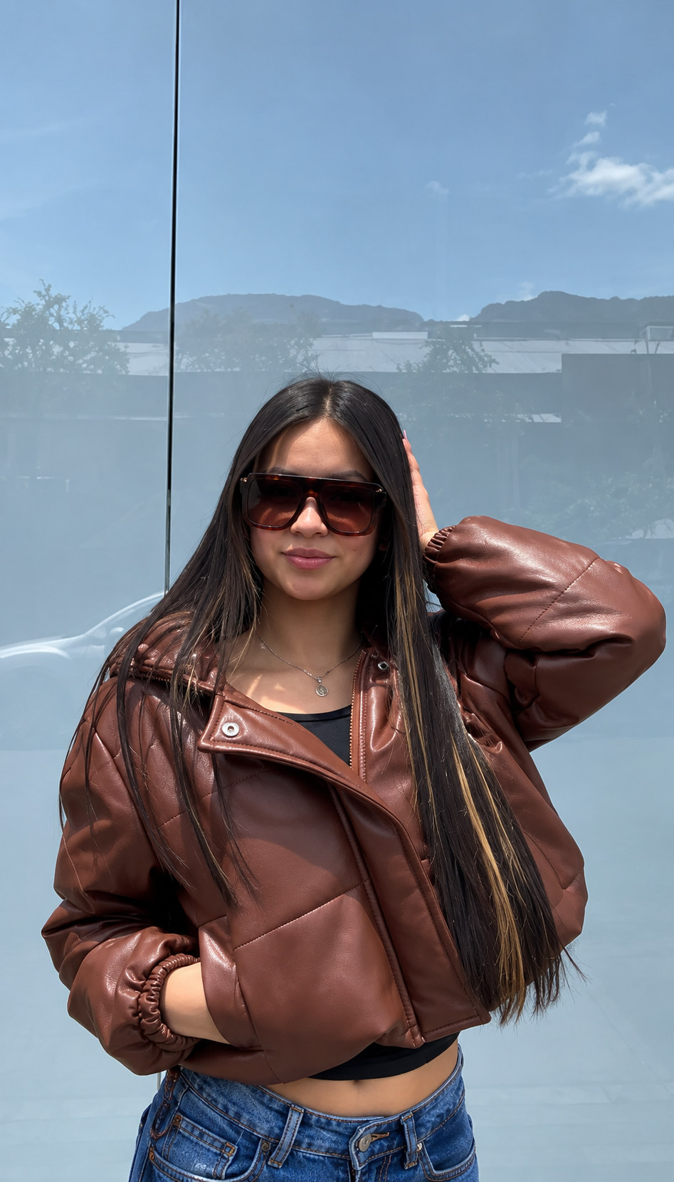 Chaqueta En Cuero Tex - Capota - Imagen 4