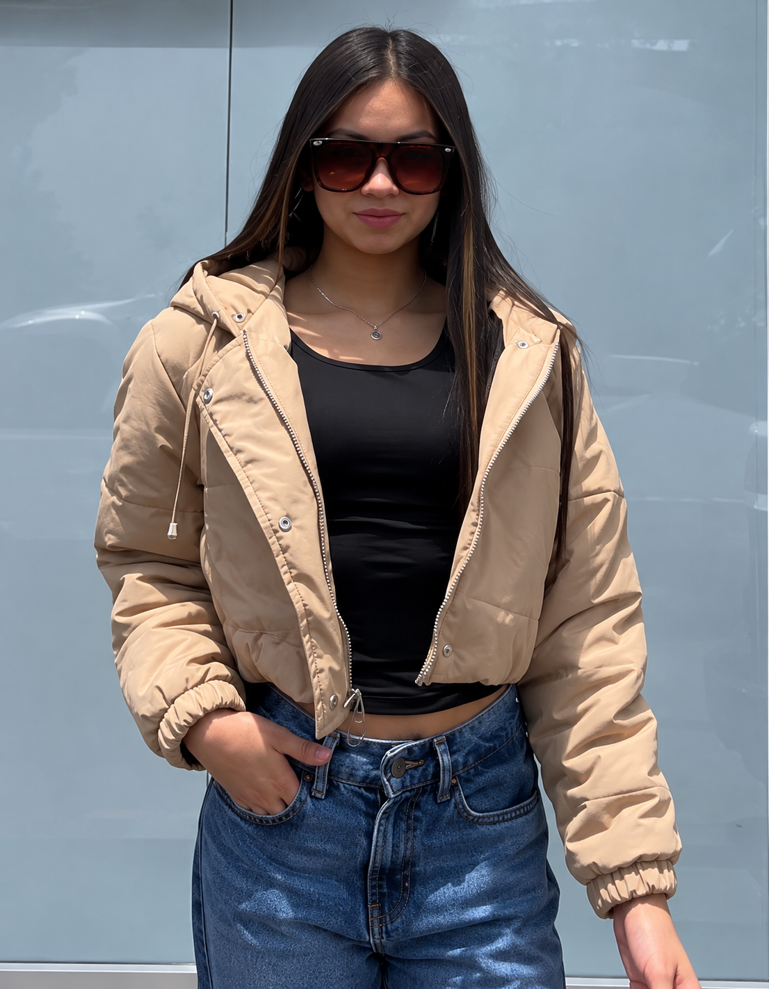 Chaqueta En Cuero Tex - Capota - Imagen 2
