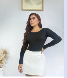 Falda Con Abertura