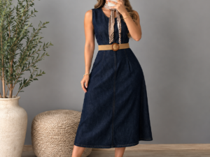 VESTIDO DENIM - 3 PCS