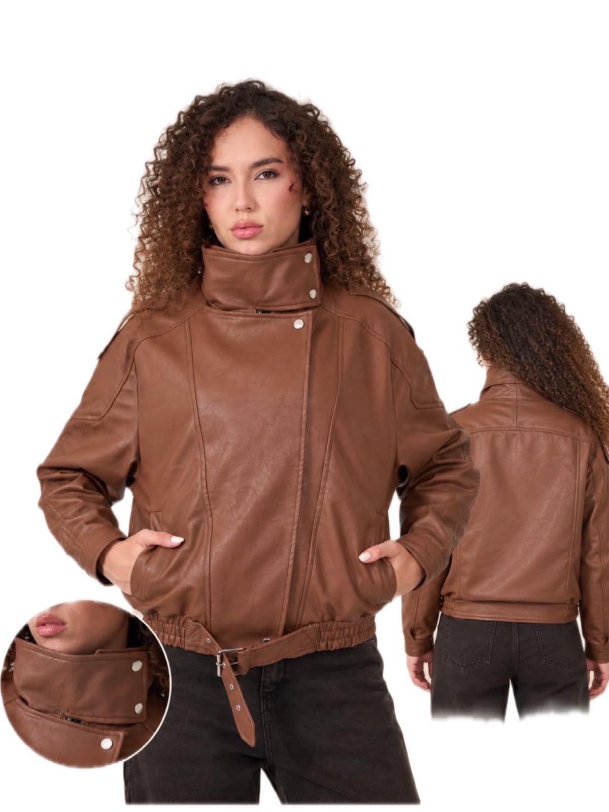 CHAQUETA LONDRES CUELLO ALTO - Imagen 3