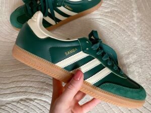 TENIS ADIDAS SAMBA VERDE DAMA