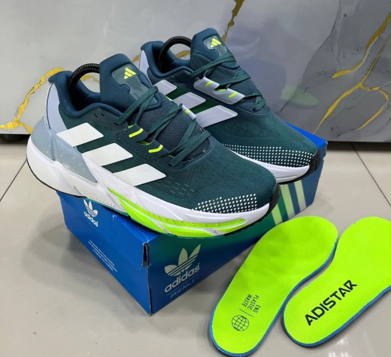 ADIDAS ADISTAR EVO 3 HOMBRE VERDE